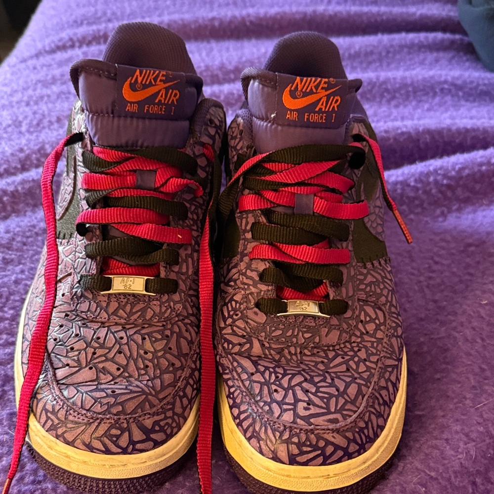 crackle Purple Pattern